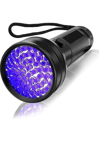 Ultraviyole Fener, Mor Işık Uv El Feneri 51 Led, 395 Nm Uv El Feneri