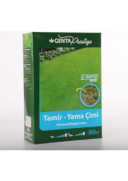 Tamir Yama Çim Tohumu - Prestige Genel Bakım Çim Gübresi 5 kg - Çim Bakım Paketi modelleri