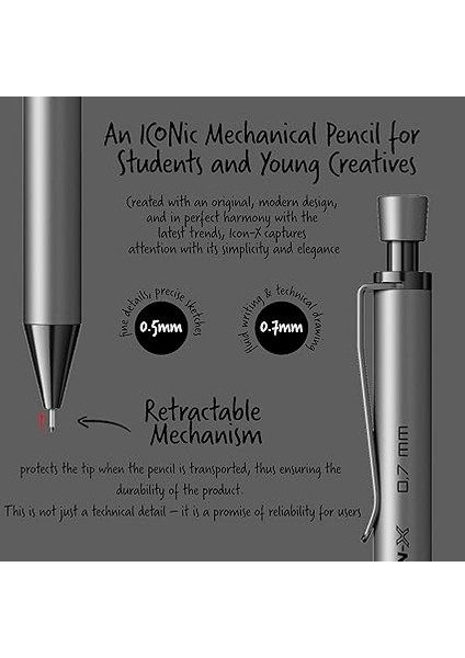 Office Icon-X Metal Versatil 0.7 mm Antrasit fırsatları