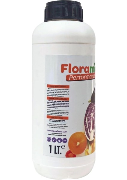 Performance Meyve, Sebze, Saksı ve Bostan Için Yüksek Etkili Bitki Besini 1lt fiyatları