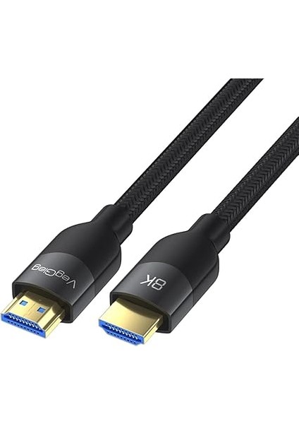 Premium 8k 60Hz 4K 120Hz Hdcp Arc Hdr Örgülü HDMI 2.1 Kablo 5 Metre fiyatları
