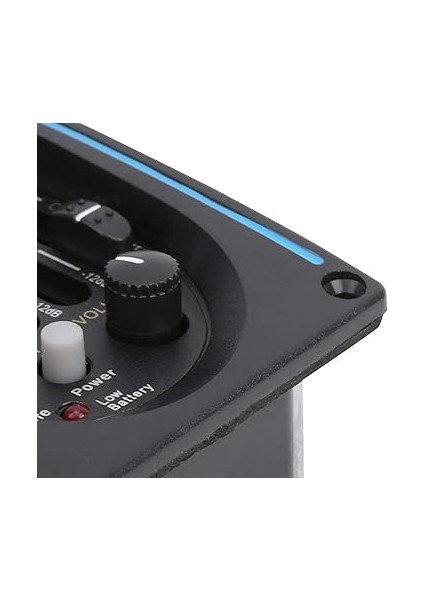 5 Bantlı Gitar Alıcısı Eq Ekolayzer 5 Bantlı Akustik Klasik Gitar Preampı Eq Ekolayzer Piezo Alıcısı A, LCD Ekran Ayarlama Fonksiyonlu Piezo Alıcısı Gitar Preamp Alıcısı indirimleri