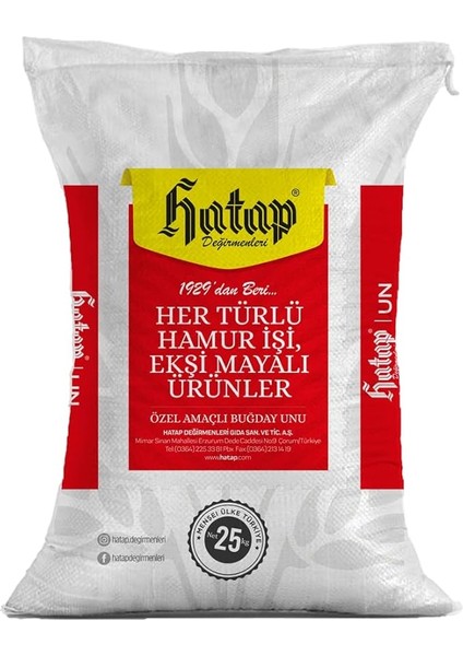 Değirmenleri Ekmeklik Un 25 kg