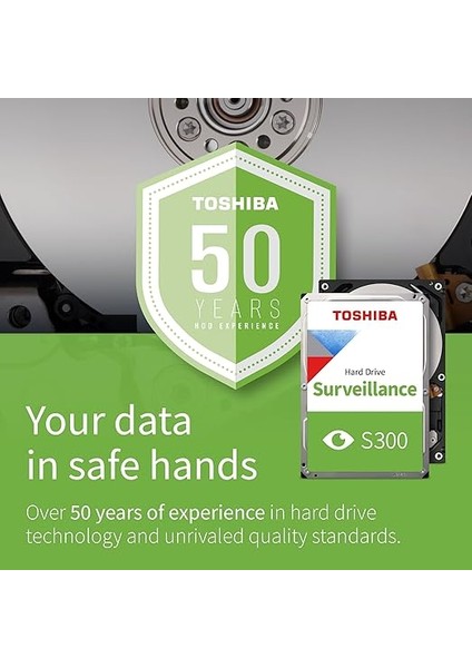 S300 4tb 3.5” Dahili HDD – 256MB Cache, 6gb/s, 5400RPM, Güvenlik ve Gözetim, HDWT840UZSVA indirimleri