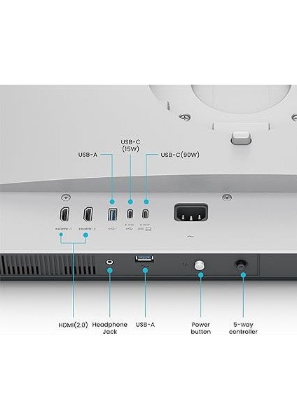 MA270U 27'' 4K UHD IPS 2xhdmı USB C Hdr 400 MacBook Pro ve MacBook Air Destekli Monitör indirimleri