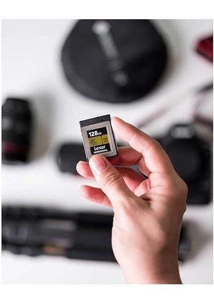 256GB Profesyonel Cfexpress Tip B Hafıza Kartı Gold Serisi, 1750MB/S'YE Kadar Okuma, Ham 8k Video Kaydı, Pcıe 3.0 ve Nvme'yi Destekler (LCXEXPR256G-RNENG) fırsatları