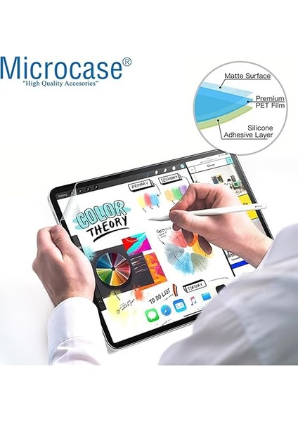 Samsung Galaxy Tab S10 Plus Tablet ile Uyumlu Tablet Paper Like Pencil Destekli Kağıt Hissi Veren Mat Ekran Koruyucu - AL3289 fırsatları