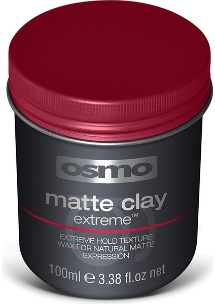 Matte Clay Extreme Mat Görünümlü Kil Bazlı Ekstra Sert Wax 100ML