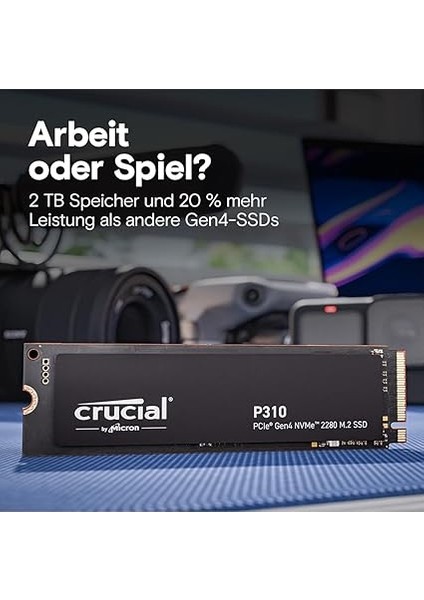 P310 1tb Pcıe Gen4 Nvme M.2 SSD CT1000P310SSD8 (7100-6000 Mbs) modelleri