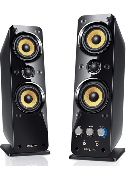 Gigaworks T40 Series Iı - 2.0 Hoparlör Sistemi (Hi-Fi, Stereo/aux-In, LINE-IN/16W Rms) Siyah