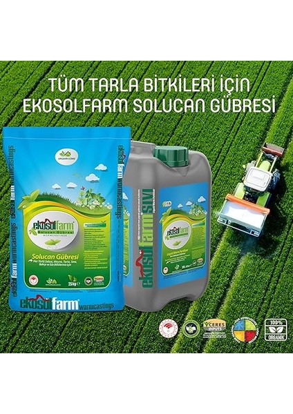 Sıvı Solucan Gübresi 20 Lt. Organik Gübre fırsatları