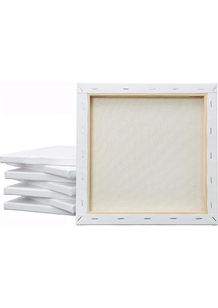 25X25 cm Astarlı Kare Tuval 1 Adet Resim Küçük Tuvali 25 * 25 cm Tual Akrilik Boya Yağlı Boya Için Ideal modelleri