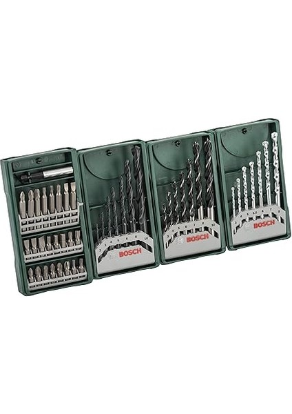 Professional Accessories X-Line Mini 3+1 Set Ahşap Taş Metal Matkap Ucu 2607017071 modelleri