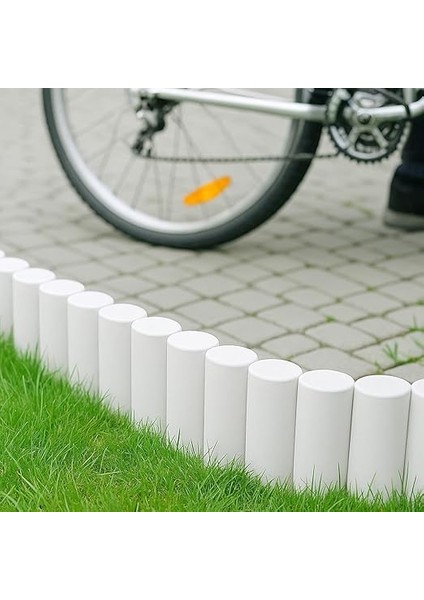 Gardentools Bahçeshop Star Gardentools Beyaz Çim Bordürü 2.3 Metre Çim Ayırıcı modelleri