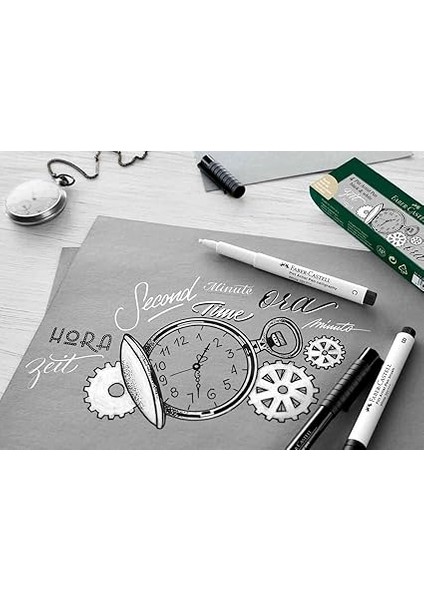 Pitt Kaligrafi Kalemi Beyaz (1.5) fiyatları