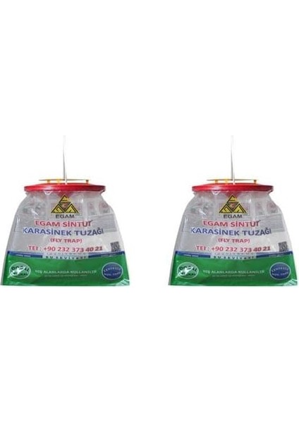 Adet Sintut Large Karasinek Tuzağı, Sağlık Bakanlığı Onaylı, 100% Etkili Karasinek Kapanı