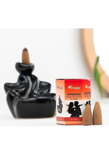 Doğal Konık Tütsüler (Şelale Geri Akışkanlı) || Backflow Incense Cones || (Aphrodisiac (Afrodizyak))