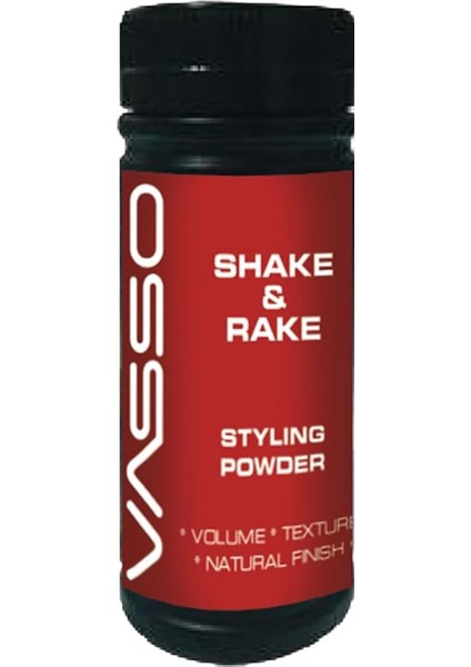 Saç Şekillendirici Toz Wax | Tüm Saç Tipleri | Süper Tutuş ve Ultra Mat Görünüm | Shake & Rake 20 gr fiyatları