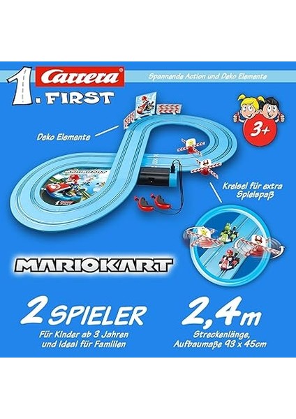 - Circuit Carrera First - Nıntendo Mario Kart - 2.4m modelleri