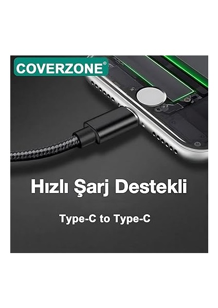 20CM Type-C To Type-C Kablo 60W 20V 3A Şarj Kablo USB C Örgü Quick Pd Şarj Kablosu Tip C To Tip C FT-UCA100S fiyatları