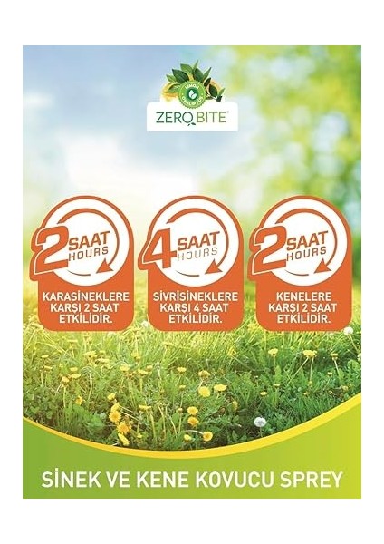 Bitki Özlü Sinek ve Kene Kovucu Sprey 100ML fiyatları