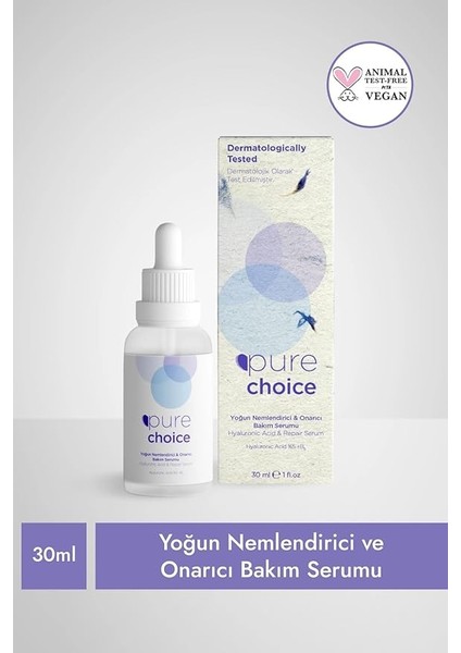 Choice Yoğun Nemlendirici ve Onarıcı Bakım Serumu 30 Mililitre indirimleri