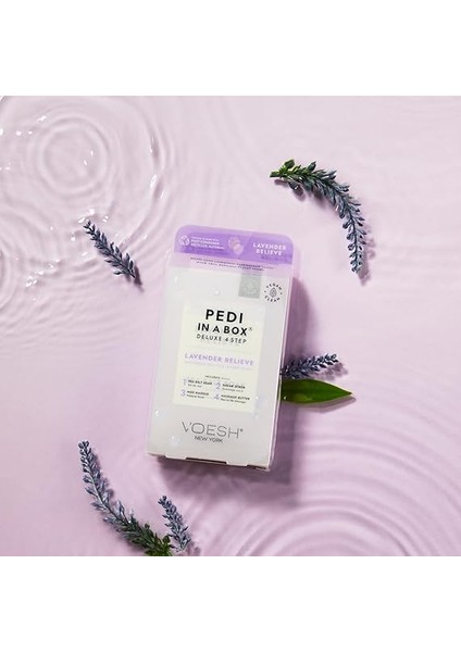 Pedi In A Box Deluxe 4 Adımlı Pedikür Seti Lavanta modelleri