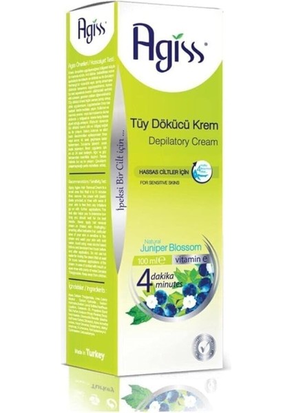 Tüy Dökücü Krem Hassas Ciltler 100 ml