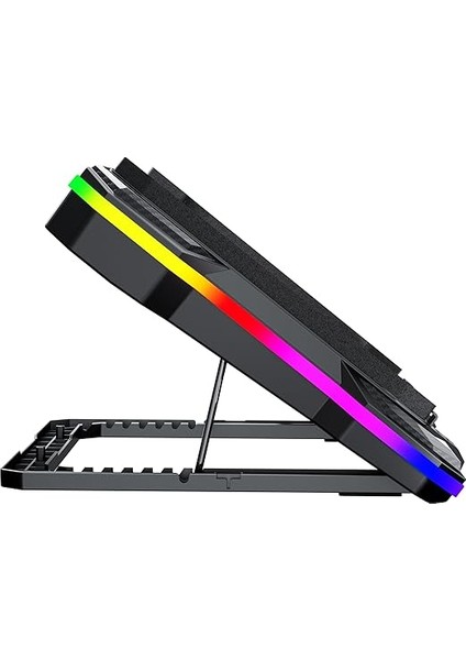 GT100 Gaming Laptop Sogutucu 2200RPM, Rgb Işıklı, LED Display Notebook Soğutucu Stand modelleri