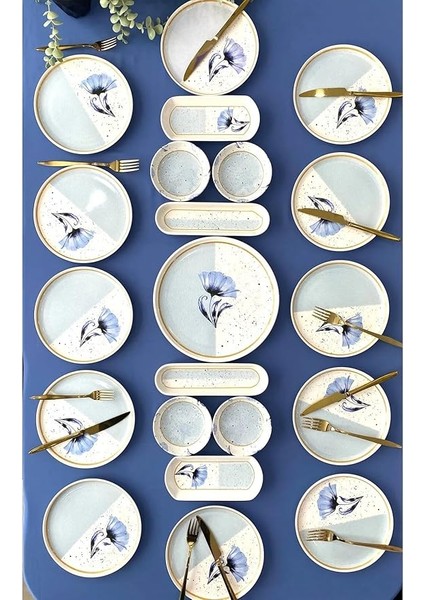 Model 12 Kişilik 21 Parça Kahvaltı Takımı