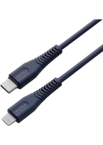 USB C - Lightning Kablosu, Tip C - Yıldırım Kablosu, USB C Şarj Cihazı, Mfi Onaylı, Hızlı Şarj Cihazı, iPhone 13/12 Pro Max/11/x/xs/xr, Ipad, Airpod, 4 Ft. (Lacivert) Için Şarj Kablosu