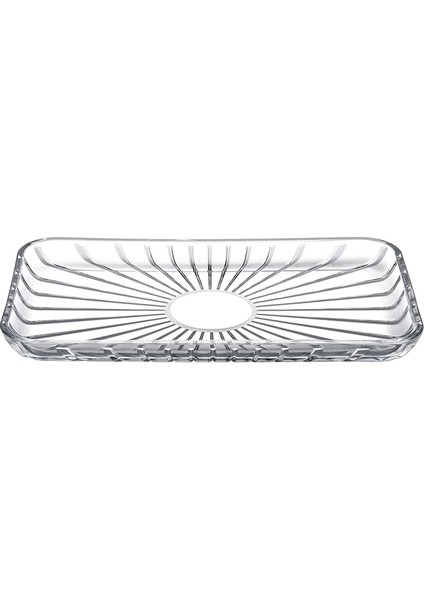 Tekli Elegant Dikdörtgen Servis Tabağı 165X280 mm