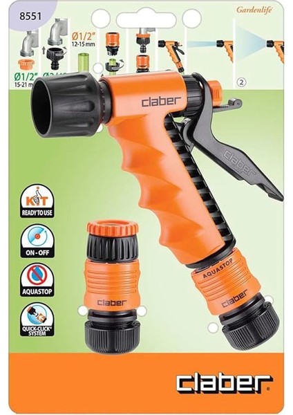 8551 Ergo Başlangıç Sulama Seti 1/2” fiyatları