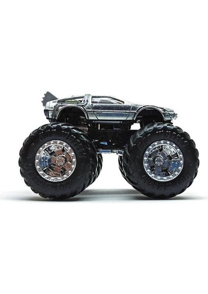 Wheels FYJ44 Monster Trucks 1:64 Araba Back To The Future JDP80 modelleri