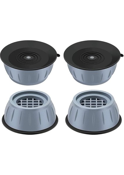 4 Adet Çamaşır Makinesi Altlığı Titreşim Sarsıntı Önleyici Kaydırmaz Stoper Sağlam Ayak indirimleri