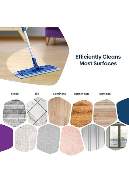 Mikrofiber Mop Üçlü Set (Islak-Kuru-Duvar) fiyatları