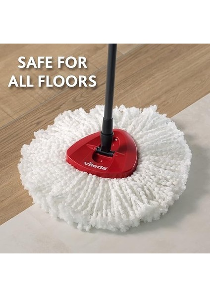 Turbo Classic Mop Yedek Başlık, Mikrofiber, Beyaz, 2 Adet indirimleri