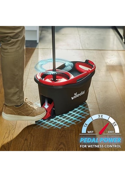 Turbo 2in1 Komple Temizlik Seti, 130 cm Uzayan Sap, Üçgen Başlık fiyatları