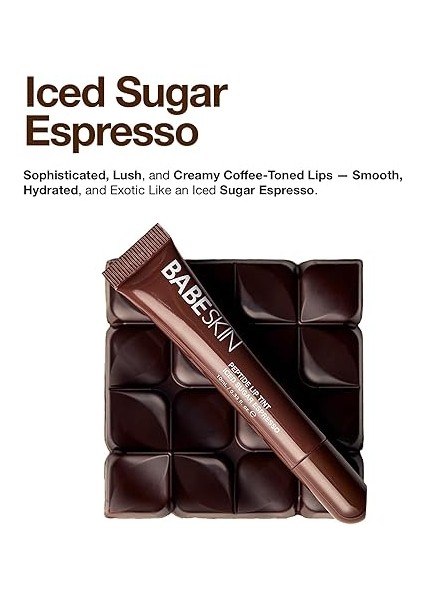 Dudak Bakım Parlatıcı Lip Balm 10 ml | Espresso Tint | Besleyici, Nemlendirici | Peptit,shea,cupuaçu fırsatları