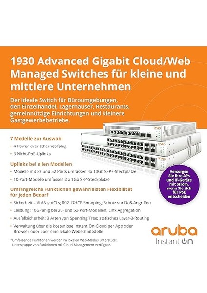 - Aruba JL682A fırsatları