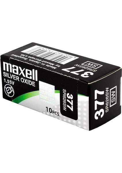 Sılver Oxide 377 SR626SW Pil 10'lu Paket