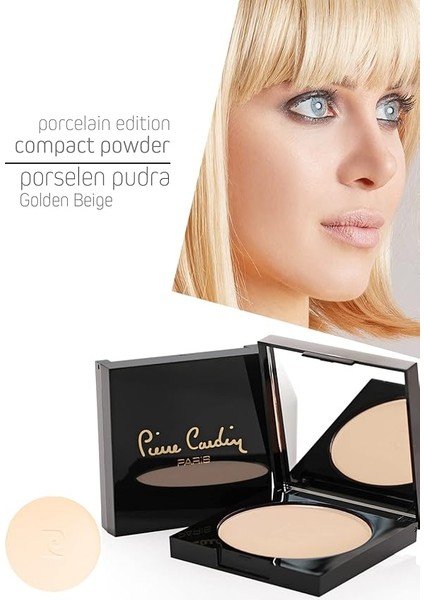 Cardin Porcelain Edition Compact Powder - Pudra - Golden Beige fiyatları