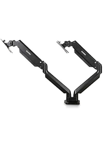 VM200 2 x 17"-32" Monitör Destekli Amortisörlü Masa Monte LCD Monitör ve Tv Kolu fırsatları