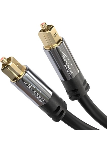 – Optik Kablo/toslink Kablosu – 2m (Toslink Optik Dijital Kablo-Toslink, Ses Çubuğu, Stereo Sistem, Ev Sineması, Xbox One ve Ps4'ü Bağlamak Için Ses Kablosu)