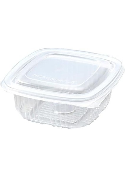 Ticaret Plastik Saklama Kabı 250 gr 50 Adet Plastik Kapaklı Kase Sızdırmaz Kap Şeffaf Kullan At Kase modelleri