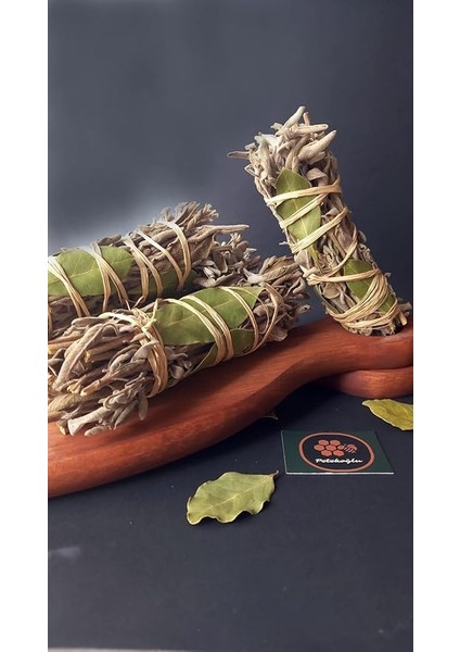 (4 Adet) Doğal Ada Çayı Tütsü Demeti Defne Yapraklı (Aydın Nazilli) Set. Kutusu Ile Birlikte fiyatları