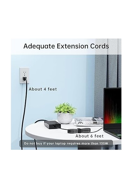 Nitro 5 Oyun Dizüstü Bilgisayarları Için 135W Şarj Cihazı, Acer ADP-135KB T Güç Adaptörü Için Dongerdı modelleri