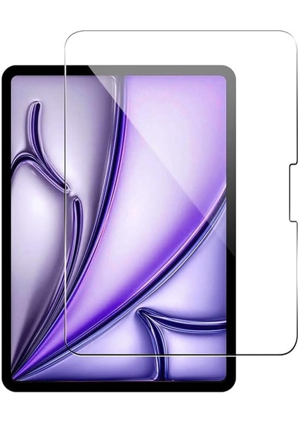 iPad Air 13 2025 M3 13 Inch ile Uyumlu Temperli Kırılmaz Cam Ekran Koruyucu - FC021
