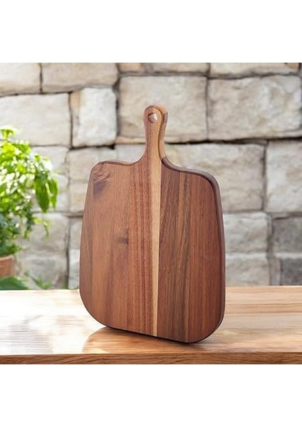 Akasya Kesme Tahtası Antibakteriel Yıkanabilir Doğrama Tahtası Dikdörtgen | Yıkanabilir Akasya Kesme Tahtası, Hijyenik ve Dayanıklı Doğrama Işleriniz Için Ideal (30 * 19,8 * 1.8cm) fırsatları