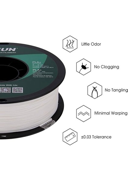 Pla+ 1.75MM Beyaz indirimleri